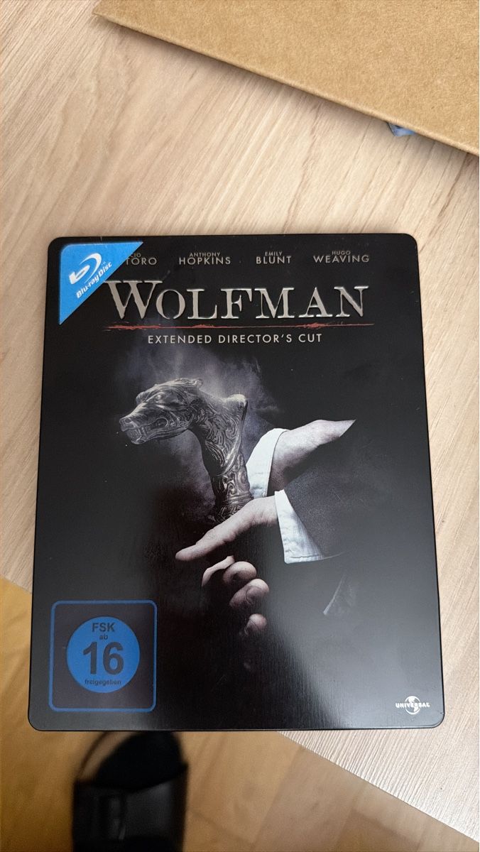 Tutti i DVDs: Wolfman Extended Director's Cut Blu-Ray Steelbook – Usato da Rickenbach SO venduto da martink79