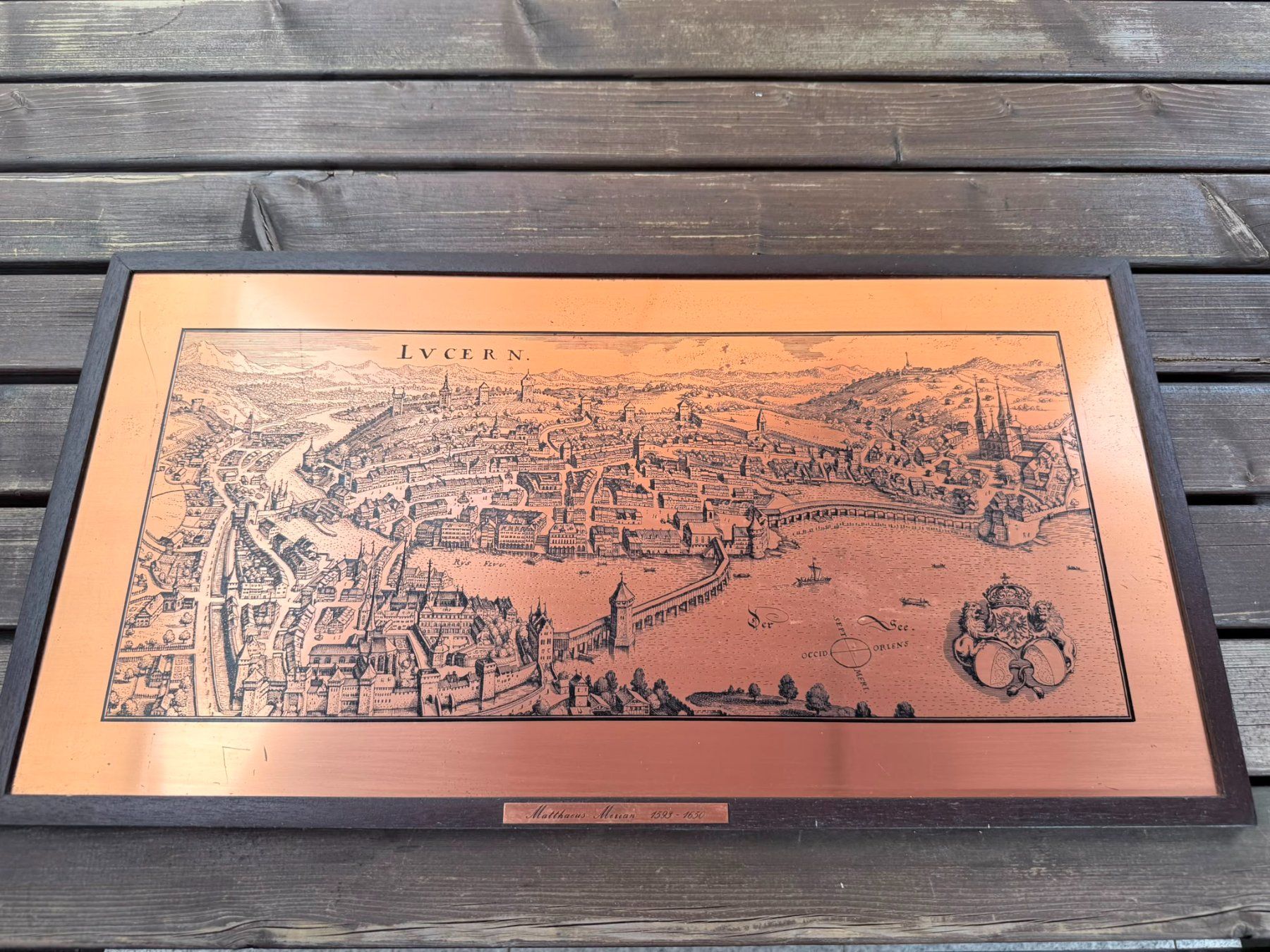 Gravures: Kupferstich Luzern – D'occasion à Schötz par Roth73