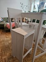 Hochtisch mit 4 Barhockern (Neupreis 339.-)