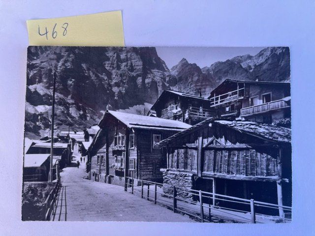 Cartoline postali: Postkarte Leukerbad 1400, alt – Usato da Niederwil AG venduto da dahu75