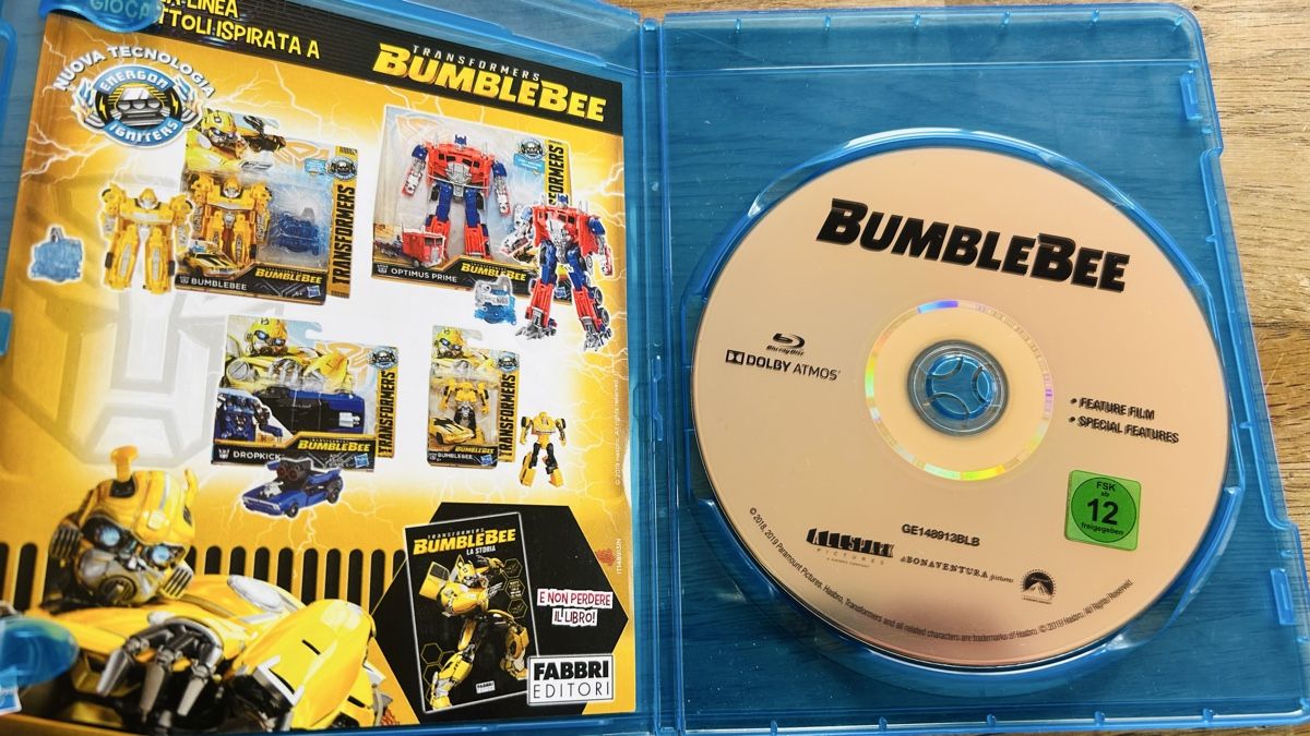 Tutti i DVDs: Transformers Bumblebee Blu-ray - No cover – Usato da Lugano venduto da bad_2t9b