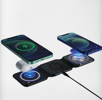 Support de charge sans fil magnétique 3 en 1 pliable 100W