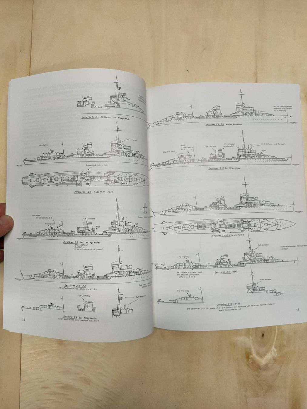 Libri: Deutscher Zerstörer, WW2, Kriegsmarine, Modellbau – Usato da Rorschacherberg venduto da J40070 1
