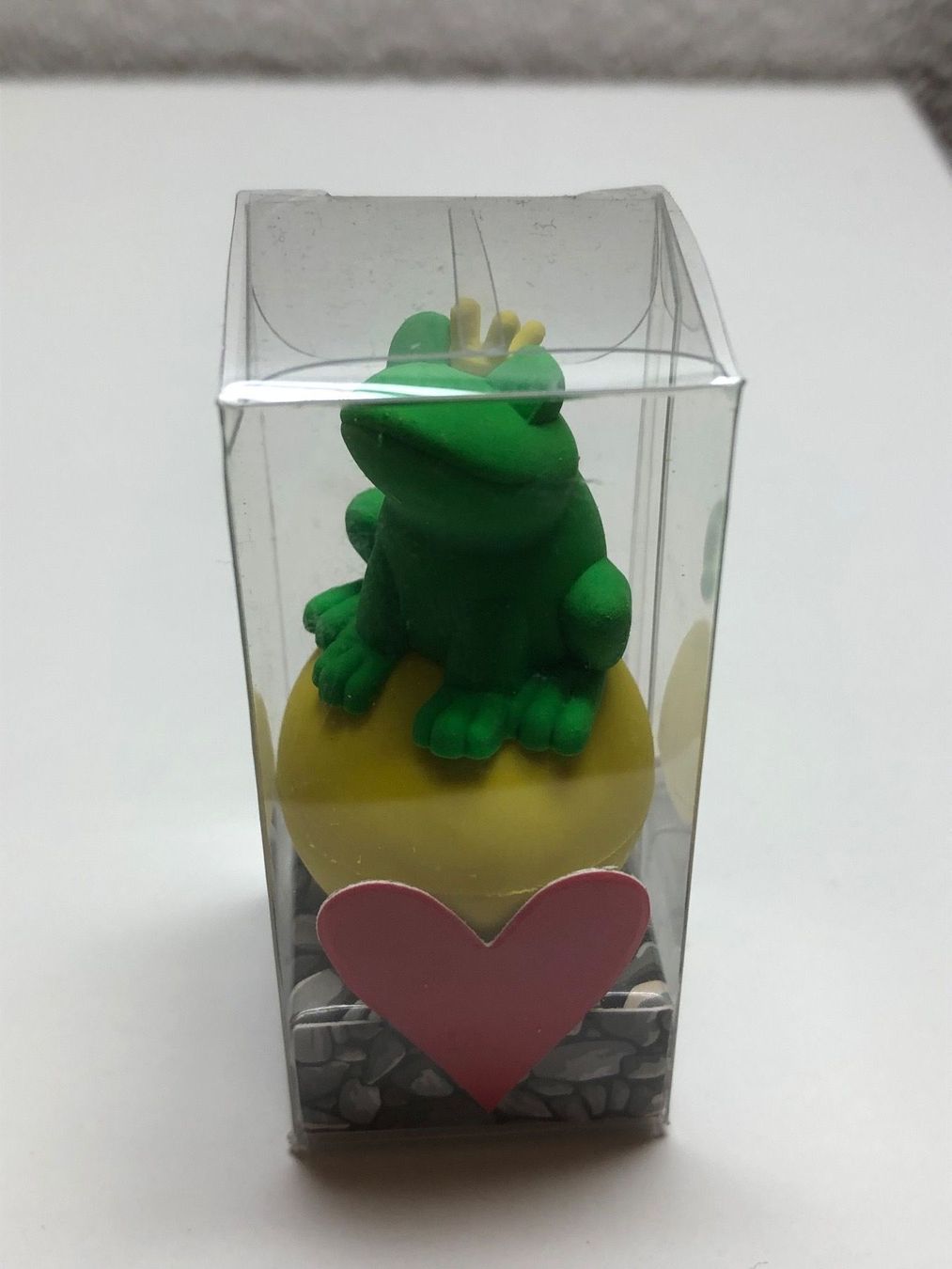 Statuette: Radiergummi Frosch / Skateboard – Nuovo e nell'imballaggio originale da Glis venduto da Timer 1