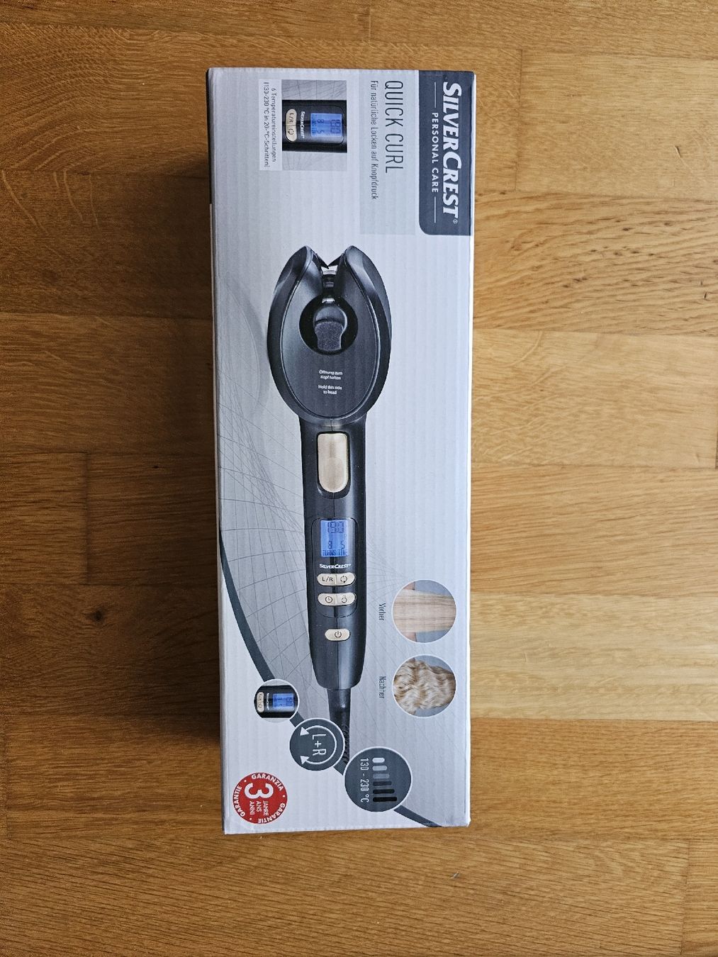 Piastre & Arricciacapelli: Automatischer Lockenstab SILVERCREST neu – Usato da Zürich venduto da iGeneration