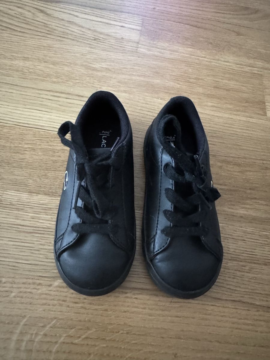 Lacoste Scarpe per ragazzi: Baskets Lacoste noires pointure 24 – Usato da La Chaux-de-Fonds venduto da kel_9khc 1