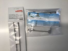 Märklin Fahrdrähte 360.0 mm / 14-3/16" 5 Stück