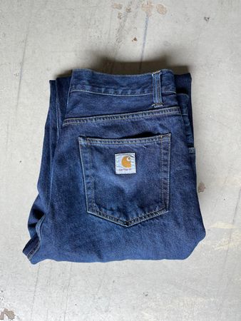 Carhartt WIP Landon Pant, blue rinsed
