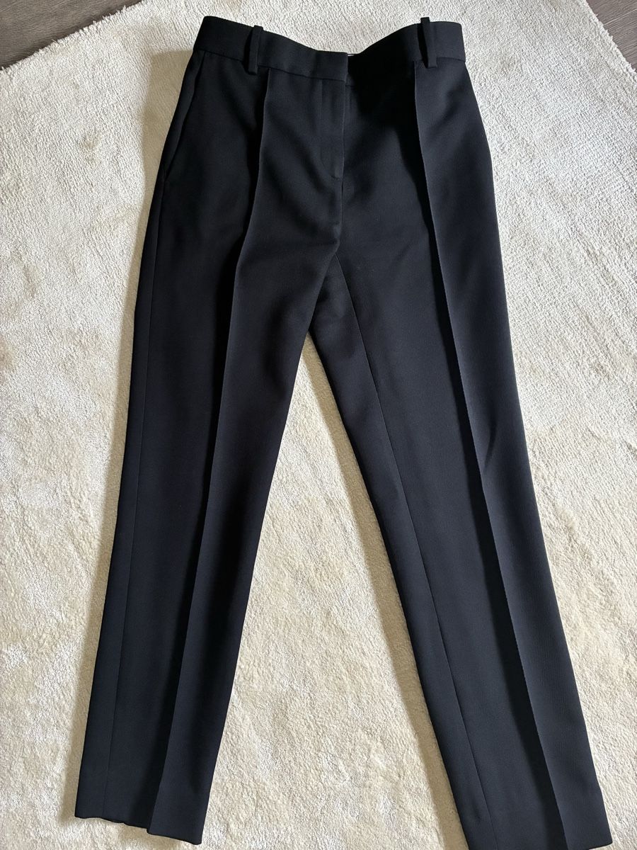 Celine Hosen: Celine Black Wool Trousers, Size 36 – Gebraucht aus Zürich von BobJones