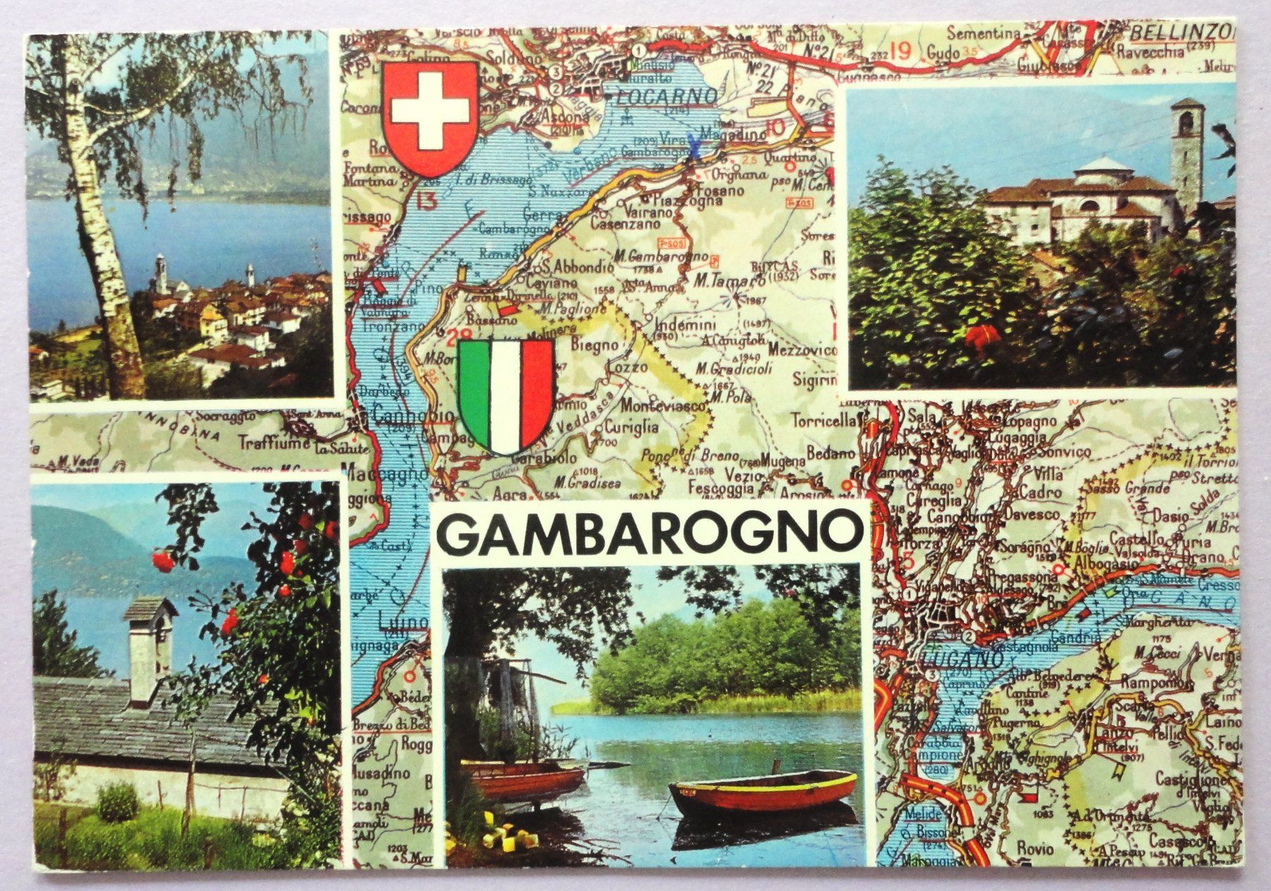 Ansichtskarten: Gambarogno – Defekt aus Fétigny von Billy2miny