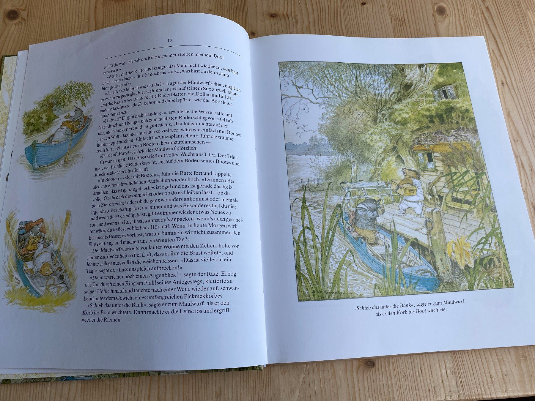 Libri: Kenneth Grahame: Wind in den Weiden – Usato da Weinfelden venduto da Cheyenne21 4
