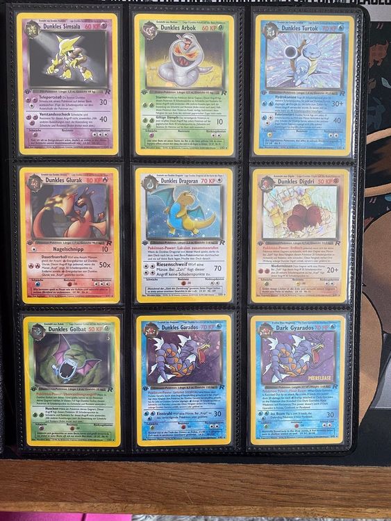 Pokemon Team Rocket Fullset, 1.Edition + Prerelease Kaufen auf Ricardo