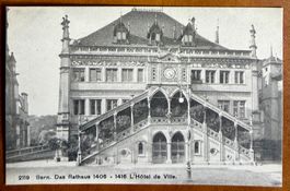 Bern - Das Rathaus 1406 - AK