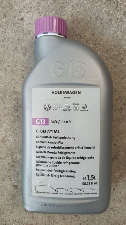 VW Audi G13 Kühlflüssigkeit Konzentrat