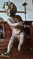 Putto in Bronzo Dorato. Francia. Epoca Napoleone III.