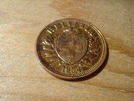 (D1) Départ 1 CHF 2 Rappen 1934