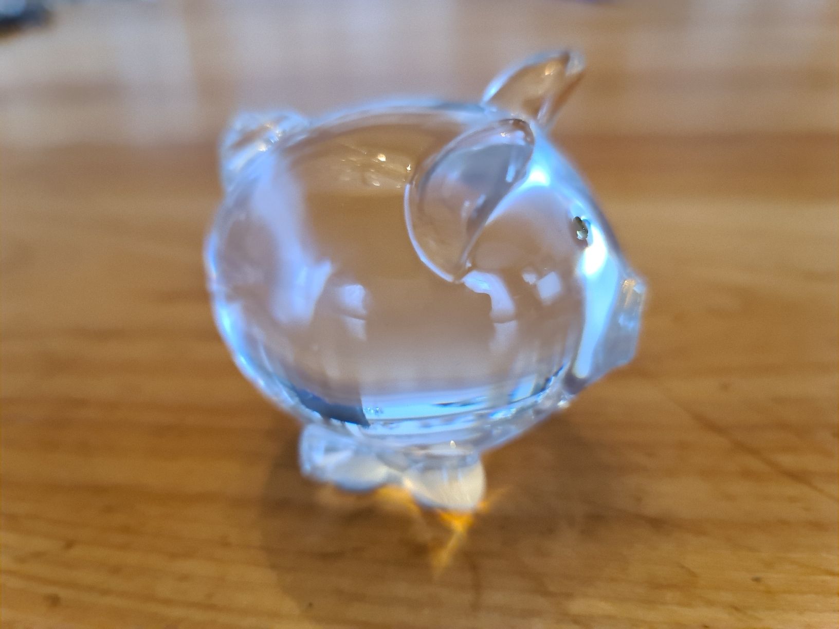Baccarat Statuette: Baccarat Figur Glücksschweinchen  – Usato da henau venduto da Rockj 1