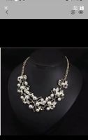 Perlen Collier silber