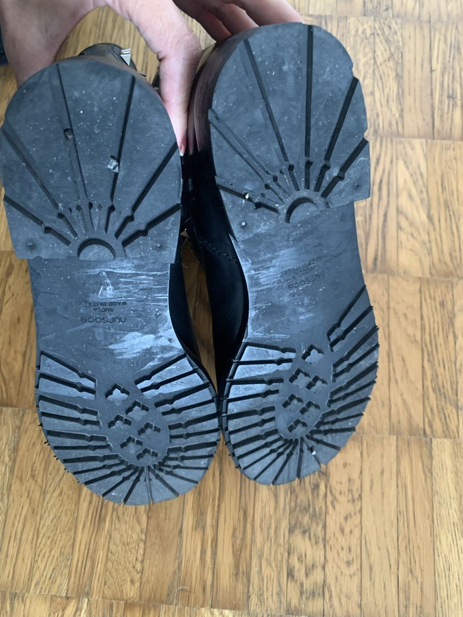 Scarpe da donna: Leder stiefel schwarz – Usato da Zürich venduto da Nikuska32 4