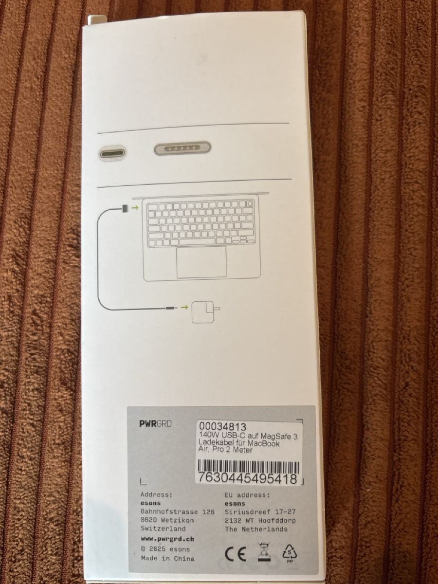 Apple Caricabatterie: Apple USB-C Lightning Kabel Original Neu iPhone – Nuovo e nell'imballaggio originale da Lichtensteig venduto da jsb_8xzv 1