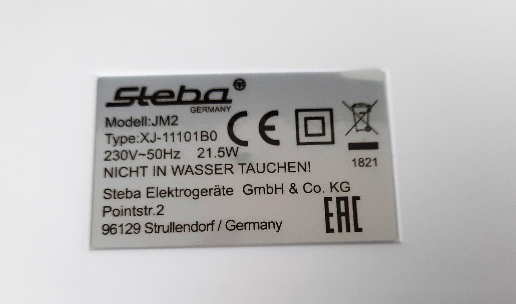 Steba Elettrodomestici da cucina: STEBA JM 2 Joghurtmaschine – Nuovo (secondo la descrizione) da Beinwil am See venduto da Restwert_Beinwil 6