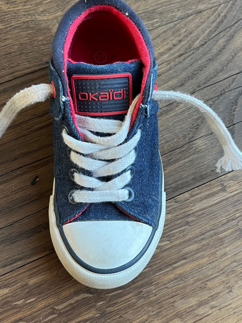 Scarpe per ragazzi: Turnschuhe Sneaker Plaodo Gr. 27, Denim - Schuhe – Usato da Affoltern am Albis venduto da Blackrhythm 6