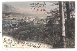 19.5.1906 rare Solothurn AK vom Buohrain Aufnahme/gelaufen