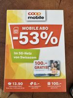 Coop Mobile Trophy Box – CHF 100 Geschenkkarte + 53% Rabatt 