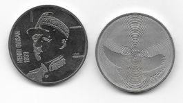 2 X SCHWEIZER 5 CHFGEDENKMÜNZEN 1988- 89 GENERAL GUISAN +OLY