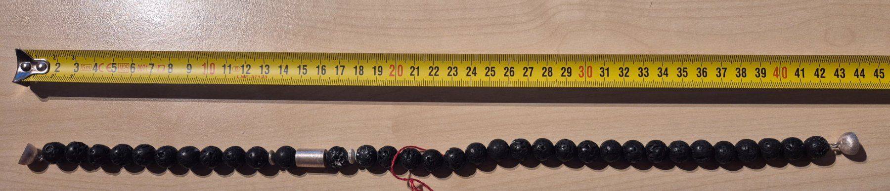 Catenine: Modische Lavastein-Kette mit Magnetverschluss – Usato da Thun venduto da tinu2031 4