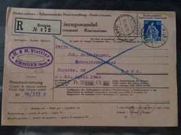1923 - Helvetia - Schneidermeister  -  ab 3.--   / 427