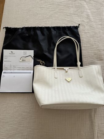 Mollerus BERN Shopper gold snow weiss