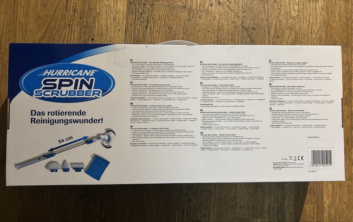 Altro per la casa: Brosse de nettoyage électrique, NEUVE. – Nuovo e nell'imballaggio originale da Biel/Bienne venduto da Djemel-Boughrassa 1