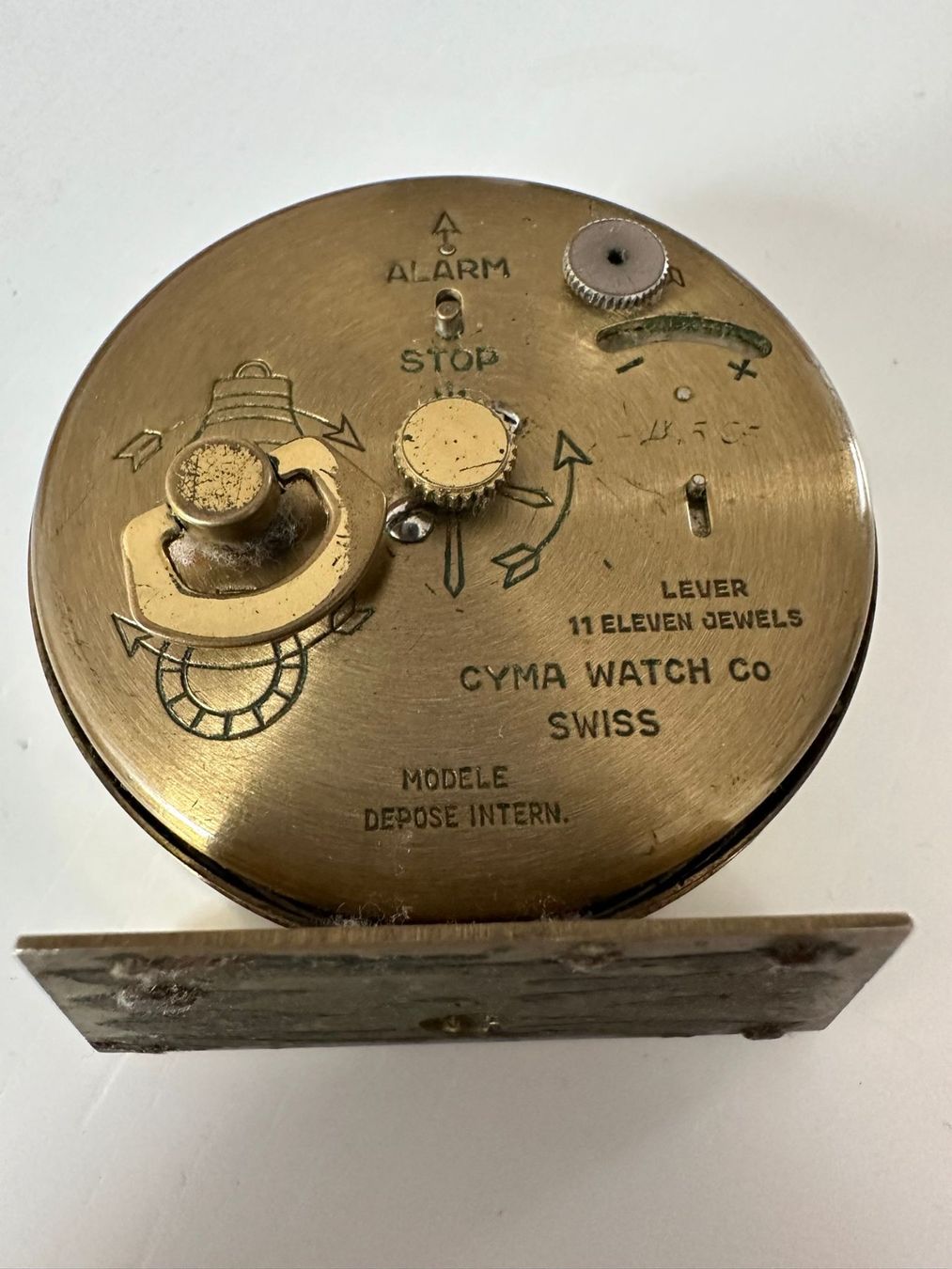 Cyma Sveglie: Cyma Amic Swiss Wecker – Usato da Burgdorf venduto da interstellar2 3