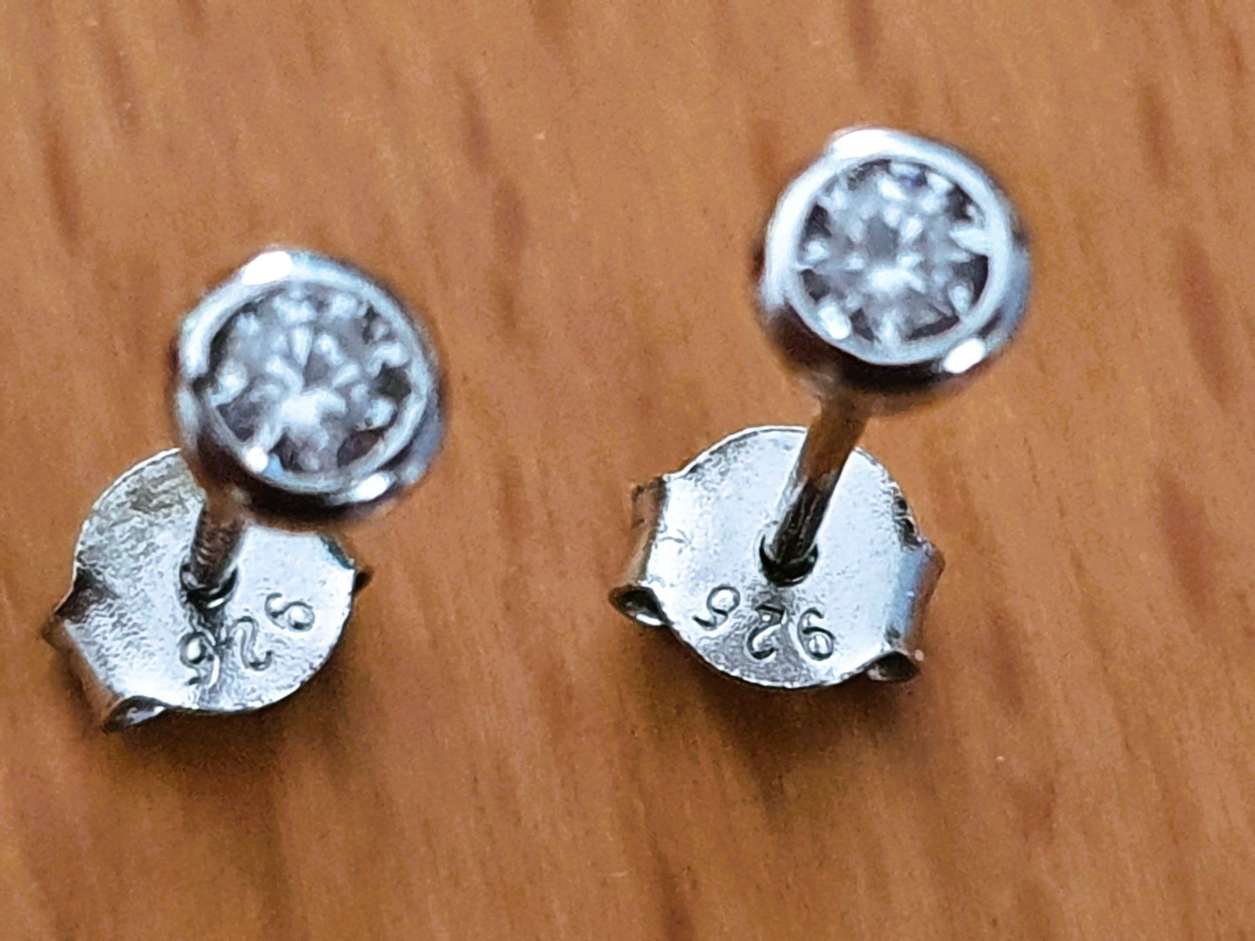 Orecchini pendenti & Orecchini a lobo: 925 SILBER OHRRINGE - OHRCLIPS - OHRSTECKER MIT STEIN – Nuovo (secondo la descrizione) da Brüttisellen venduto da Nighttrain 2