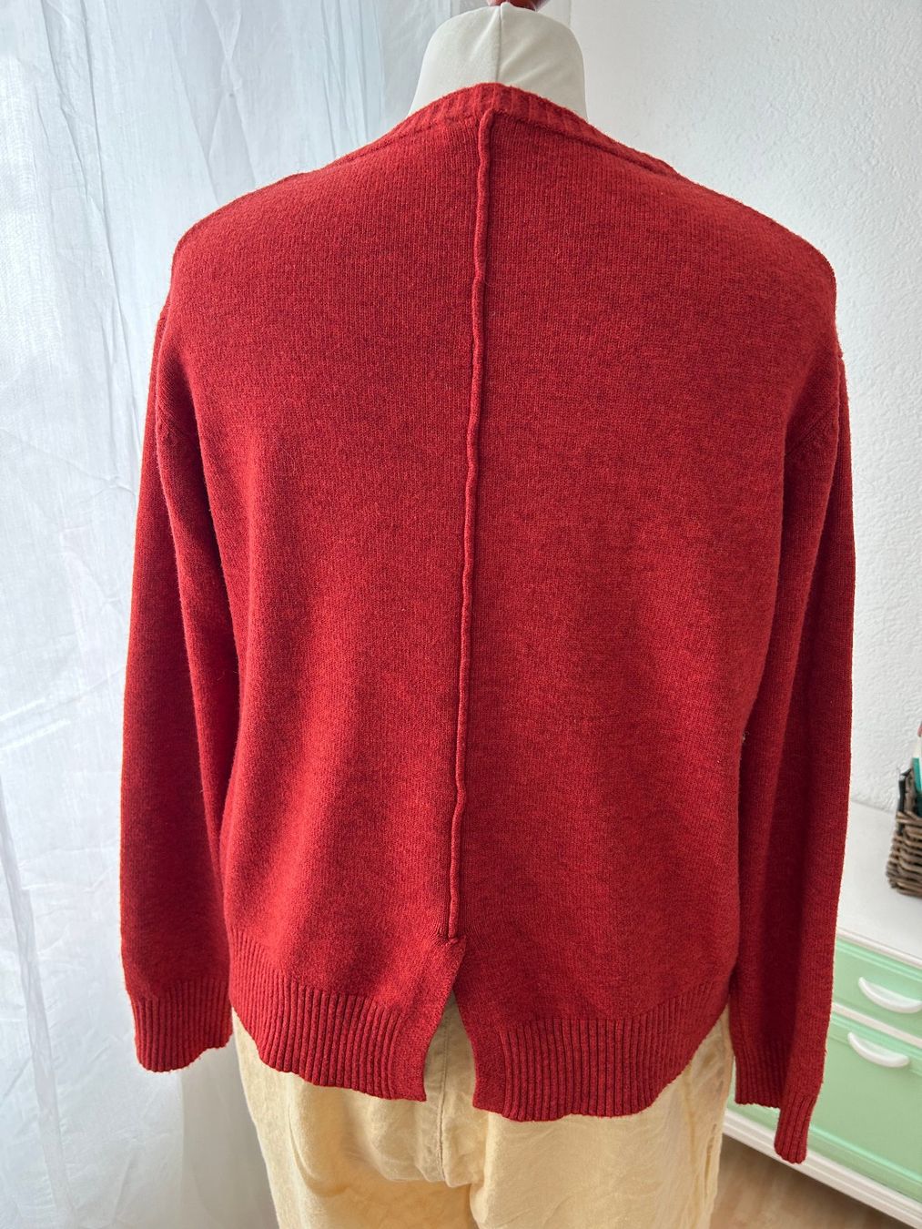 Please Jeans Maglioni & Felpe: PLEASE orange-roter Pulli, Pullover, Baumwolle, M 38, Damen – Usato da Zürich venduto da DepotCharity 7