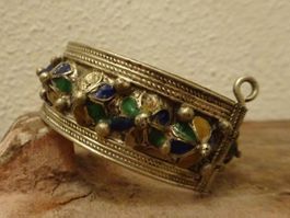 Armreif Marokko Emaille Cloisonné