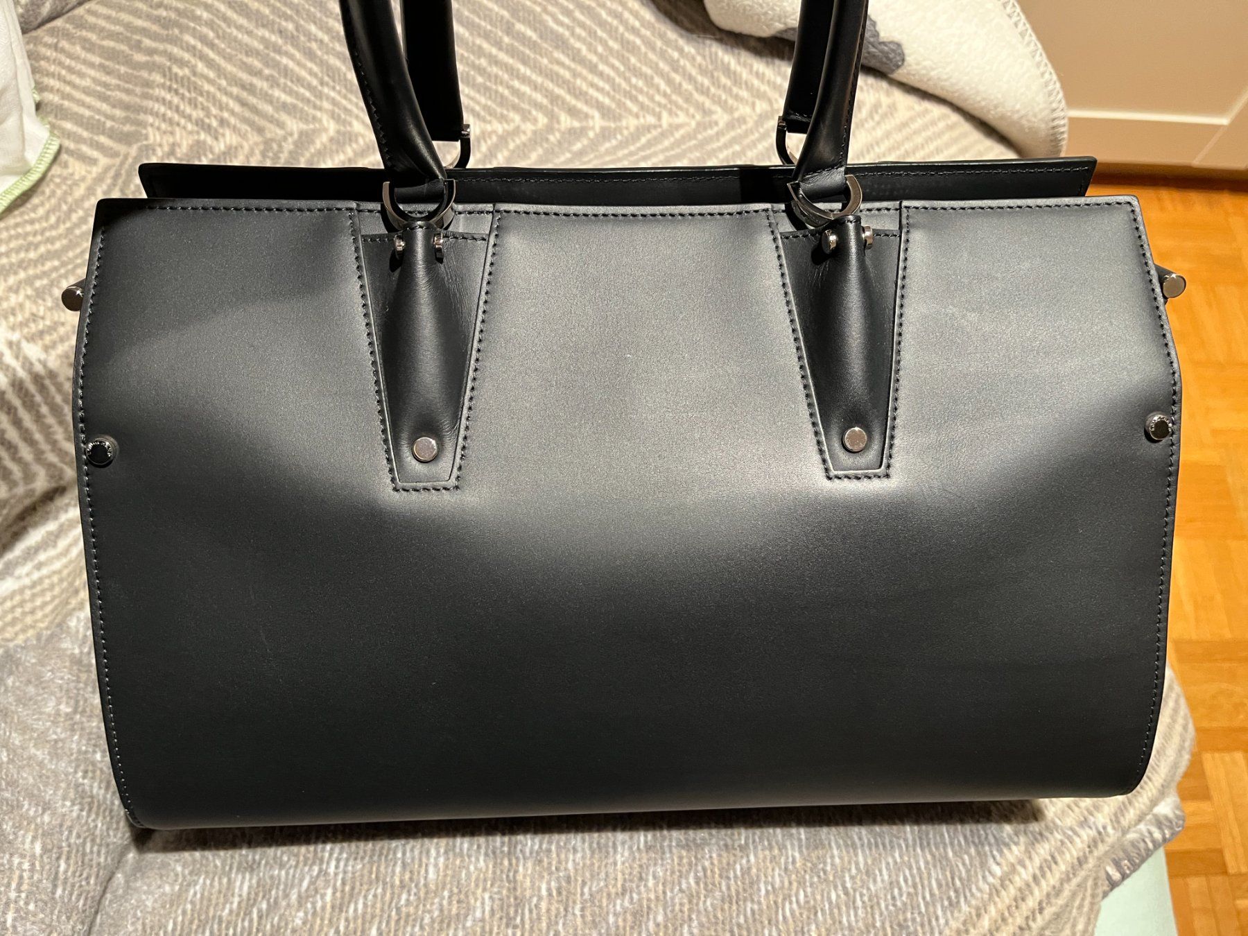 Longchamp Borse da donna: Sac à main en Cuir Longchamp Paris Premier – Usato da Vevey venduto da zecollector 3