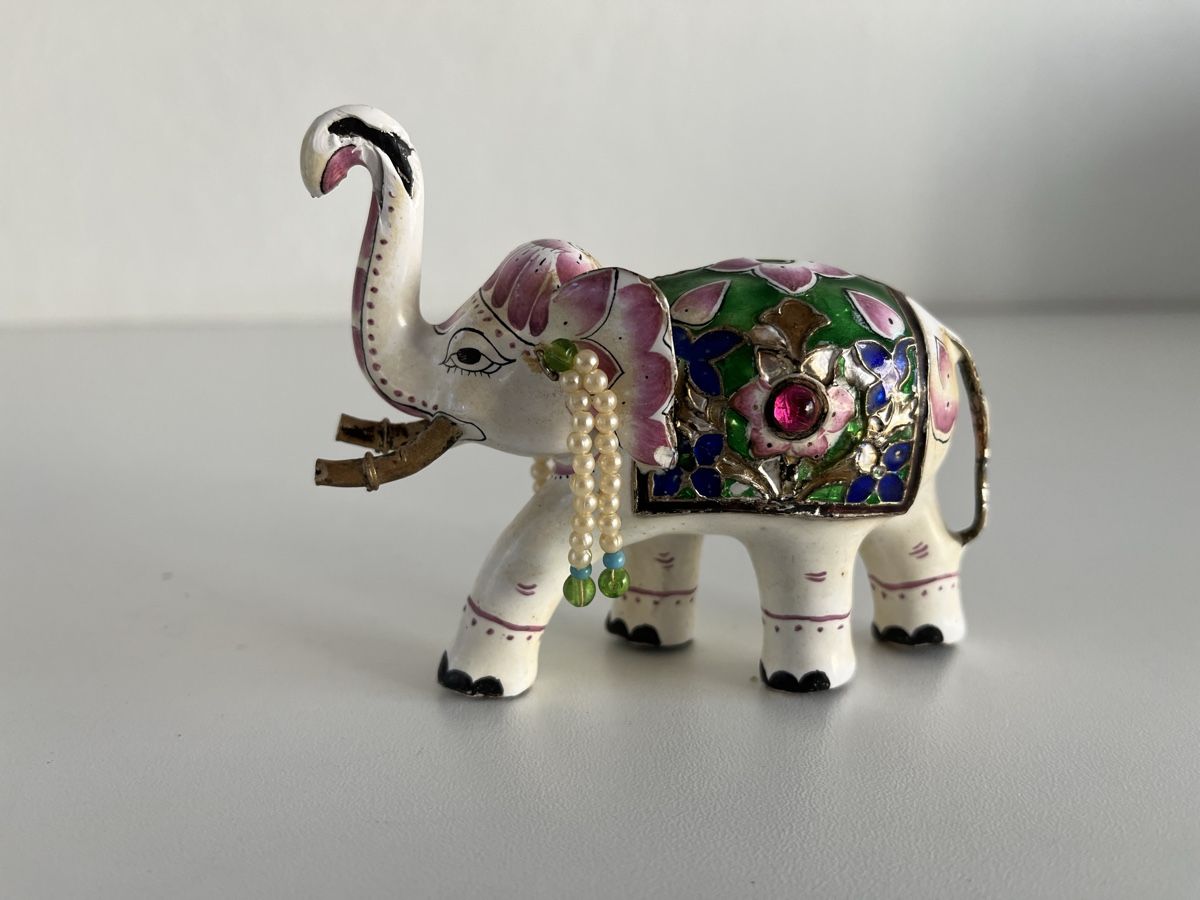Tutte le decorazioni: alter Meenakari Elefant – Usato da Wetzikon ZH venduto da seli03 4