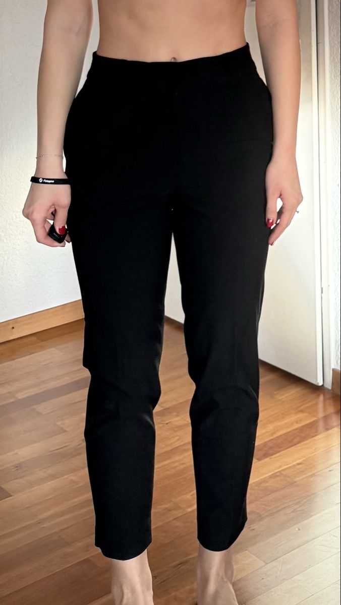 H&M Pantaloni: Black office trousers – Nuovo e nell'imballaggio originale da Zürich venduto da eli_t8nw 3