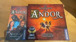 die legenden von andor + erweiterung brettspiel