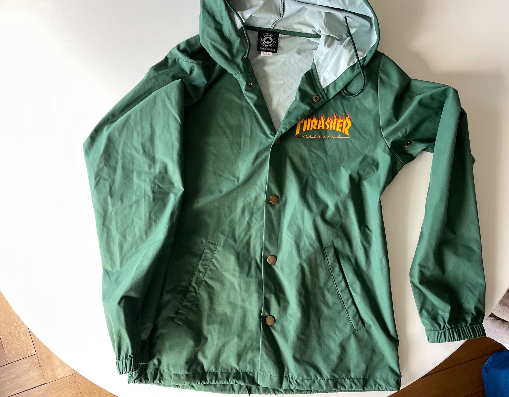 Giacche: Thrasher Coach Jacke Grün - Gr. S – Nuovo (secondo la descrizione) da Zürich venduto da mrsjack 1