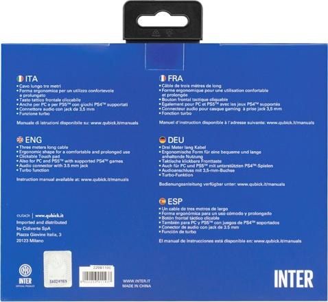 Console: Inter Milan PS4 Controller – Nuovo (secondo la descrizione) da Zuchwil venduto da simge_1907 5