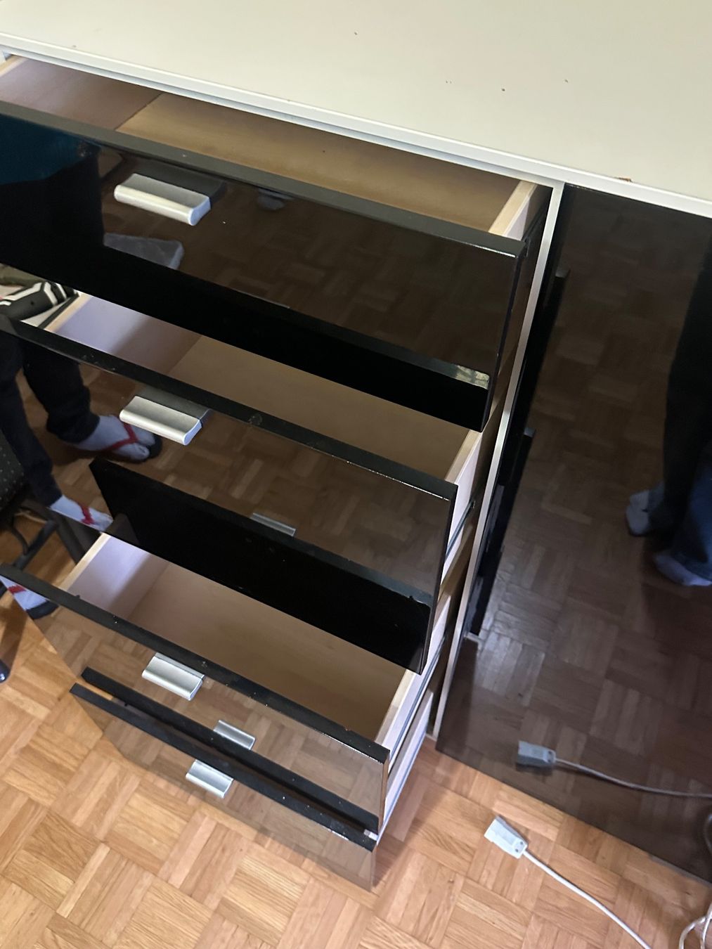 Kommoden: Kommode schwarz weiss – Gebraucht aus Adlikon b.Regensdf von val_tn7g 2