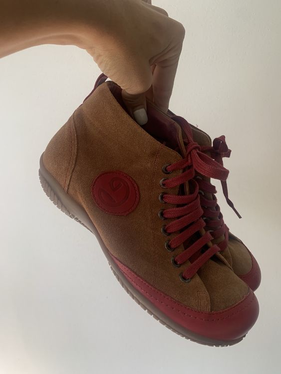 Deerberg Schnürschuhe „Briedt“ beige Wildleder Schuhe (Neu