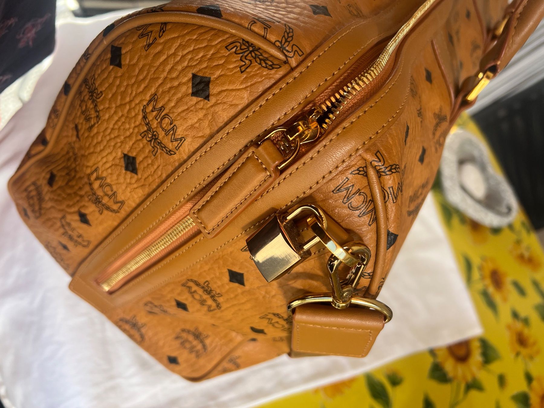 Mcm Sacs: MCM Weekender 45cm - ungetragen / Cognac – Neuf (Voir description) à Derendingen par MDPshopandmore 9