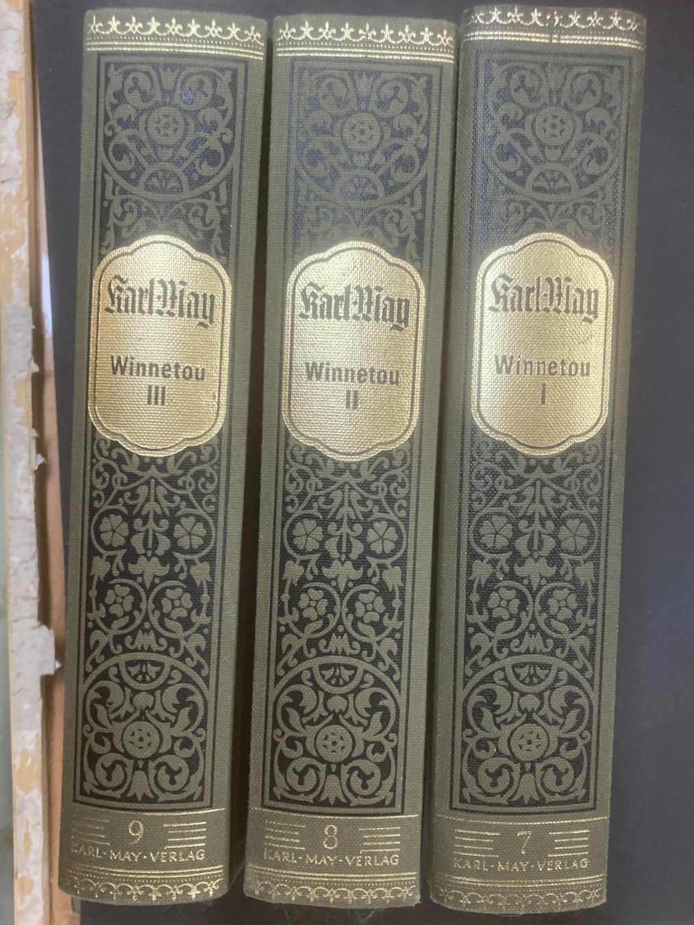 Bücher: Karl - May - Winnetou - 3 Bänder – Gebraucht aus zürich von papalapa 1