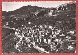 Cademario mit Kurhaus - Flugaufnahme 1962