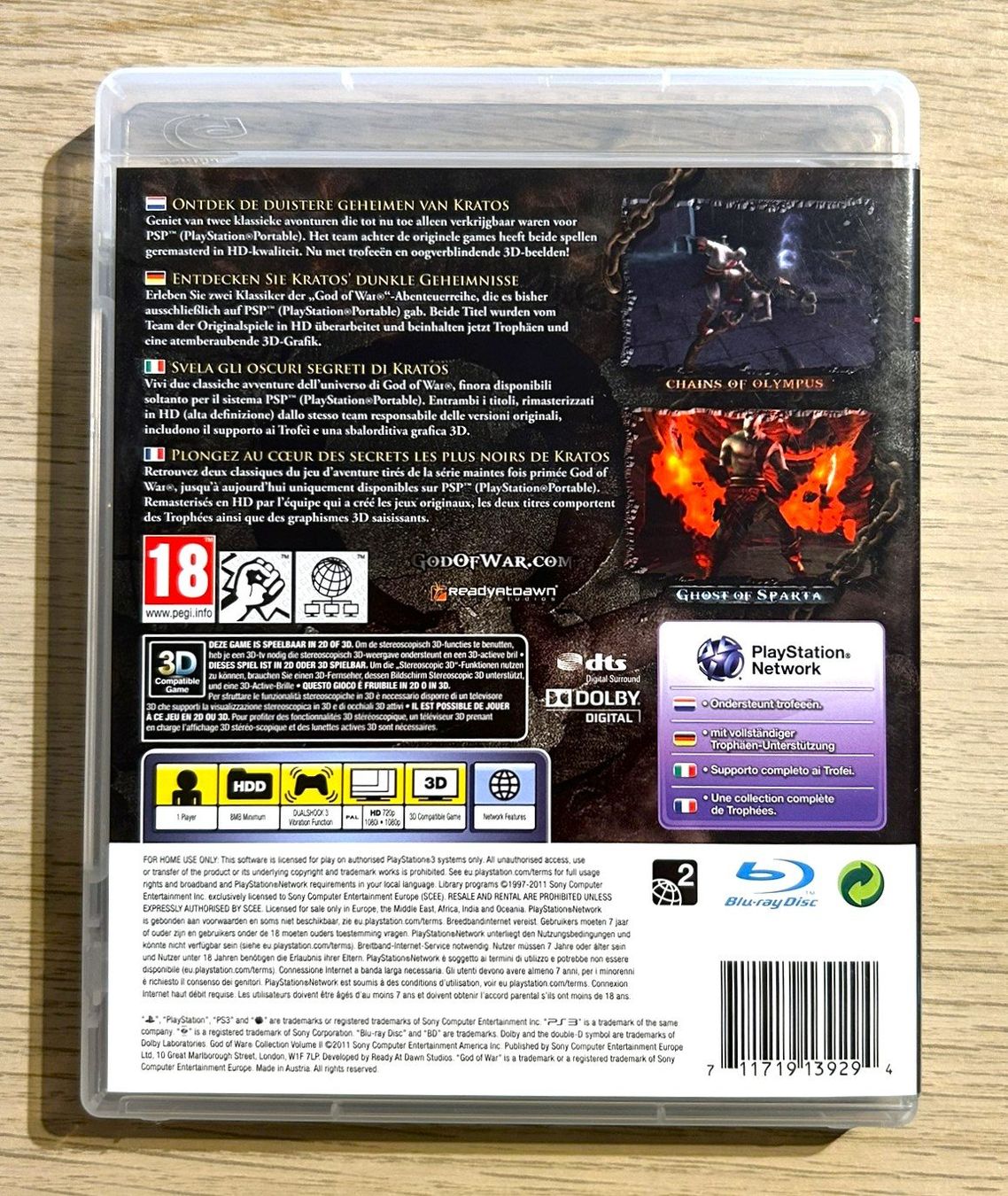 Sony Giochi: God of War Collection Volume 2 PS3 – Usato da St. Gallen venduto da Alpine.Arcade 1