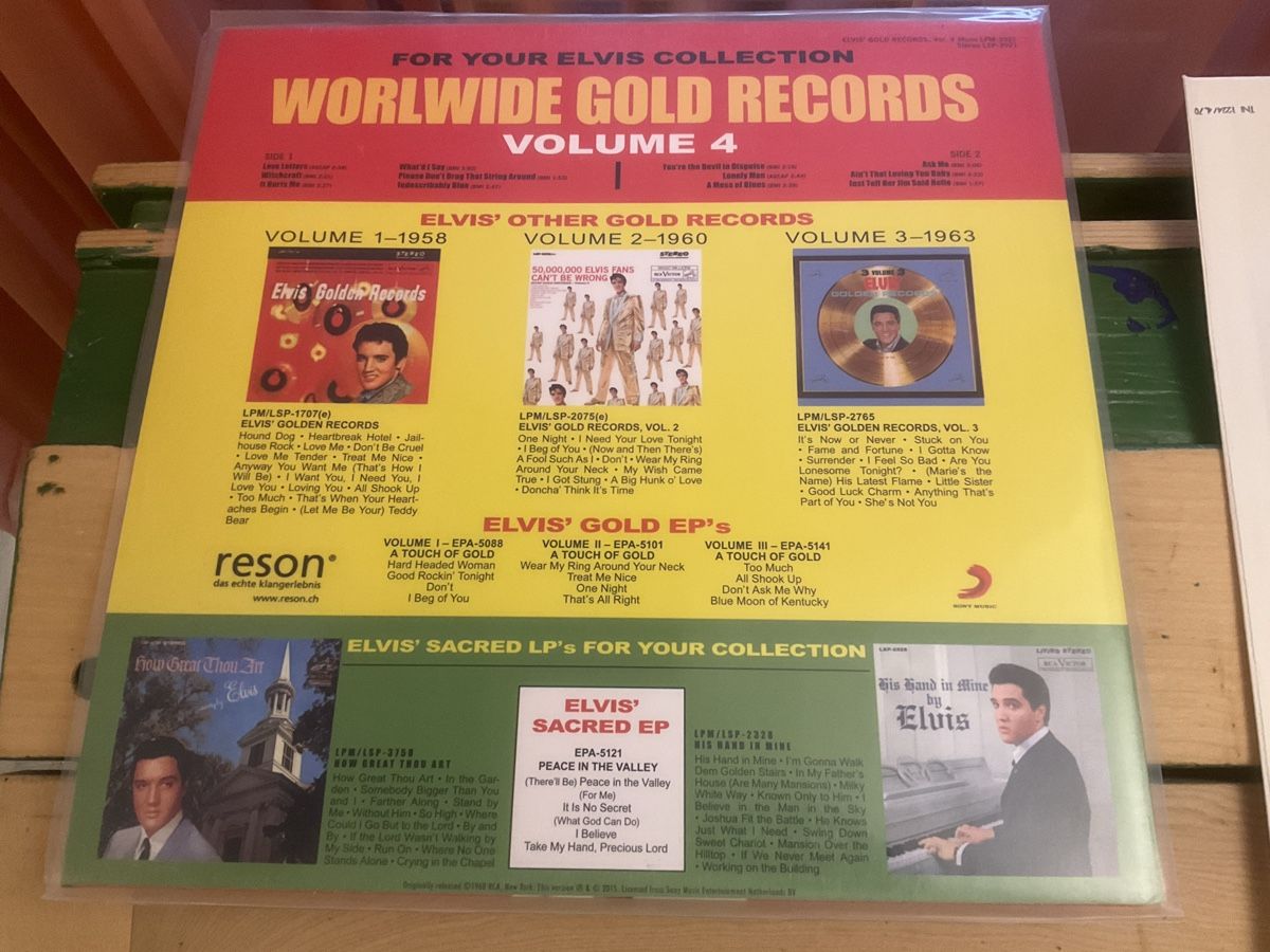 Dischi in vinile: Elvis GOLDEN RECORDS. 180g – Nuovo (secondo la descrizione) da Steffisburg venduto da miatigi 1